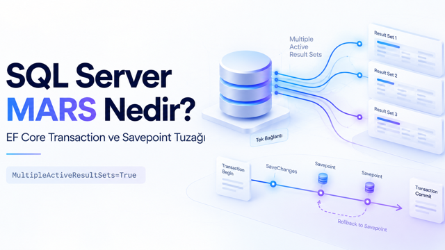 SQL Server MARS Nedir? EF Core Transaction ve Savepoint Tuzağı